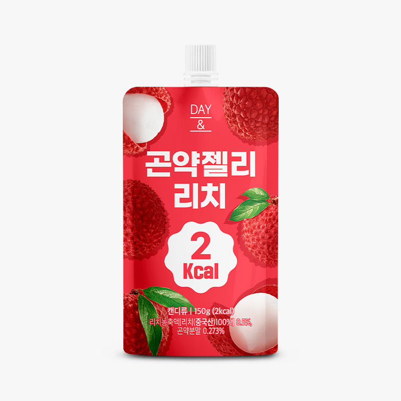 [오늘출발] 데이앤 곤약젤리 리치맛 리치, 150g, 20개 - 상세 이미지 3