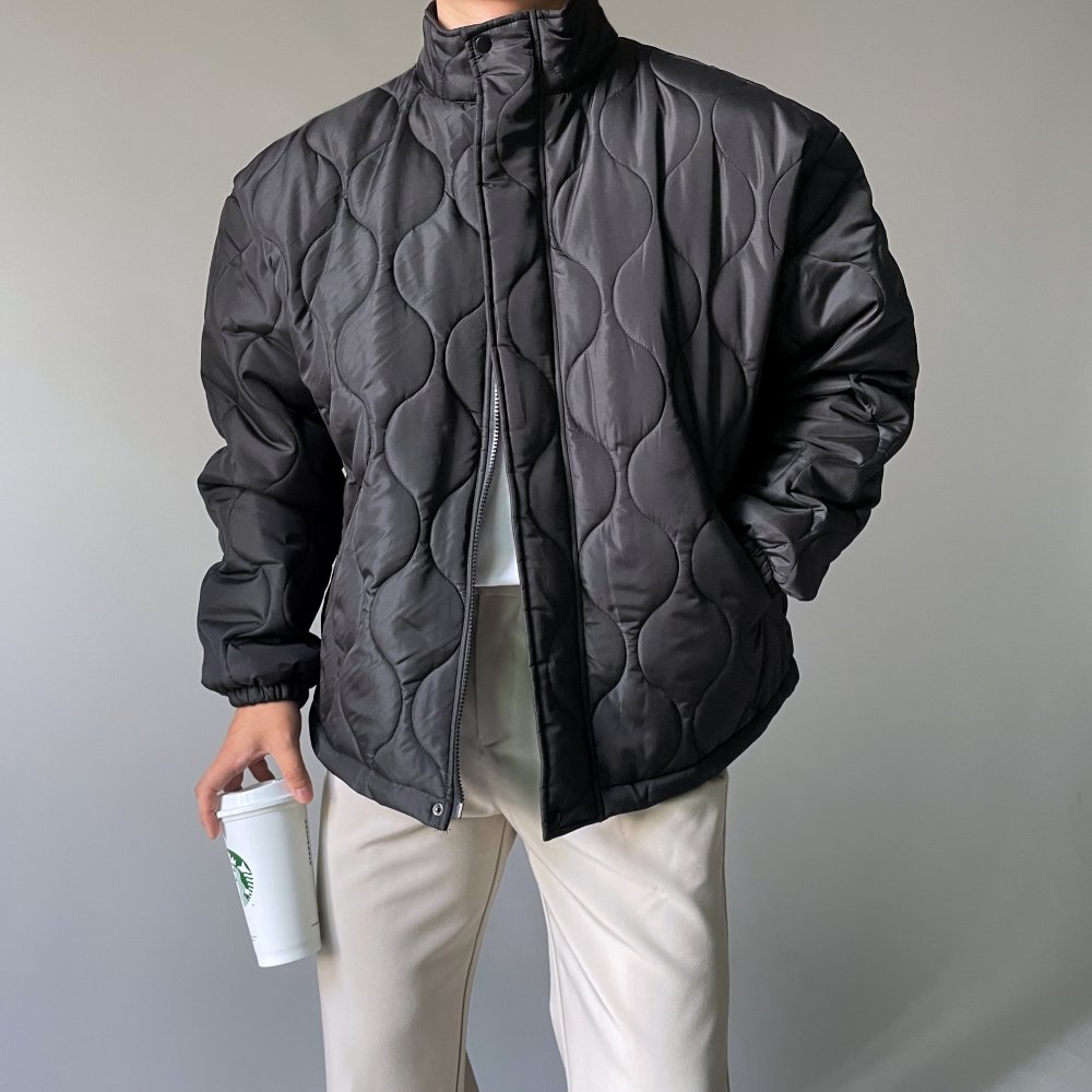 남자깔깔이패딩 남자퀄팅패딩 - 상세 이미지 3