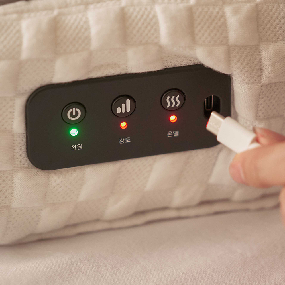 비브아 수면루틴 경추 마사지 거북목 베개