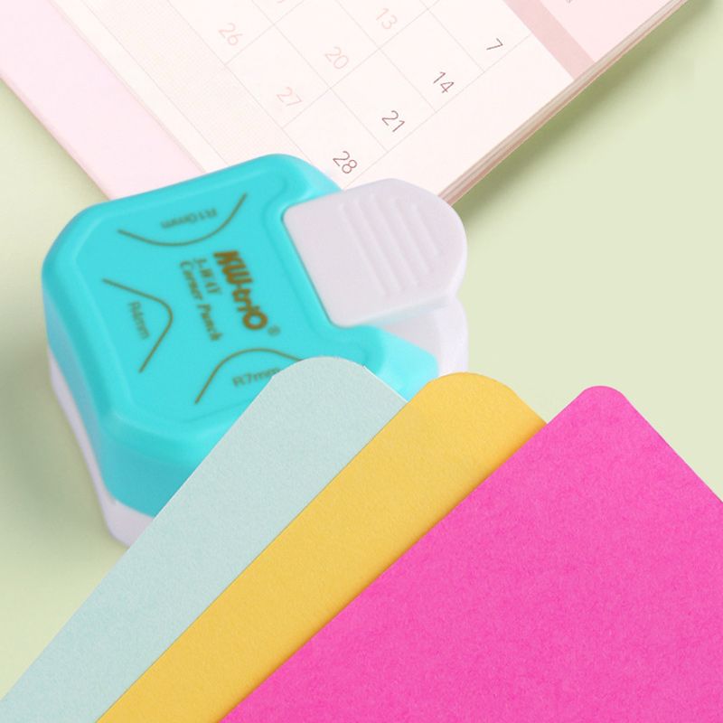 3in1 라운드 모서리 펀치 종이 코너 라운딩 커터기 포카 재단기 포토카드 라운더 커터 - 상세 이미지 2