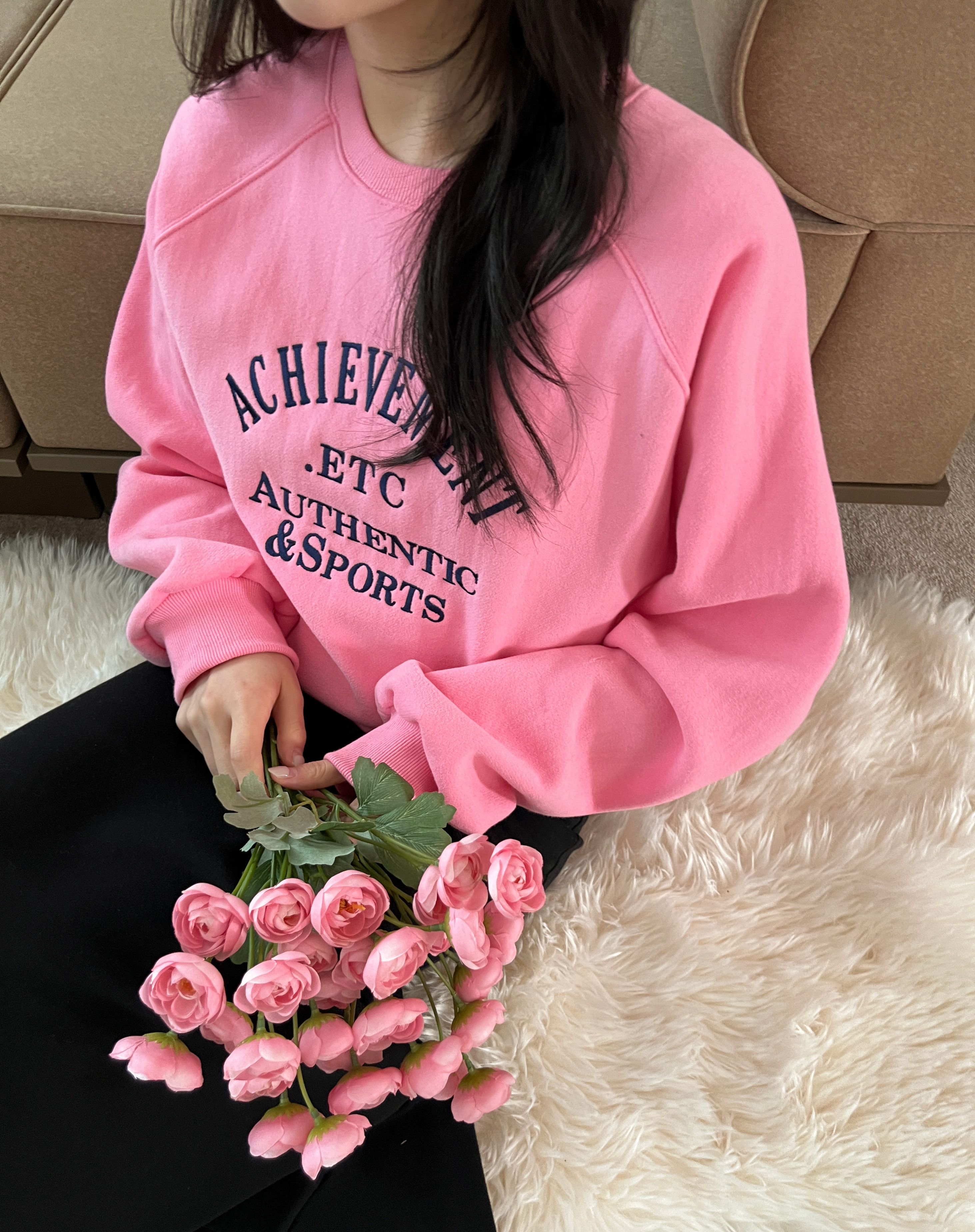 모글렌 쭈리 기모 레글런 맨투맨 이미지 3