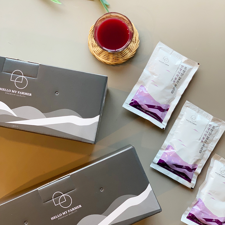 [안녕나의농부] 임산부 천연 포도즙 120ml 50팩 물한방울넣지않은 100% 착즙