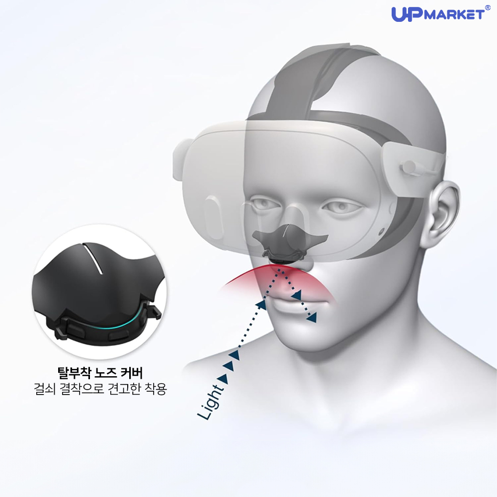 메타퀘스트3 빛샘방지 코전용 노즈커버 단품 - 상세 이미지 5