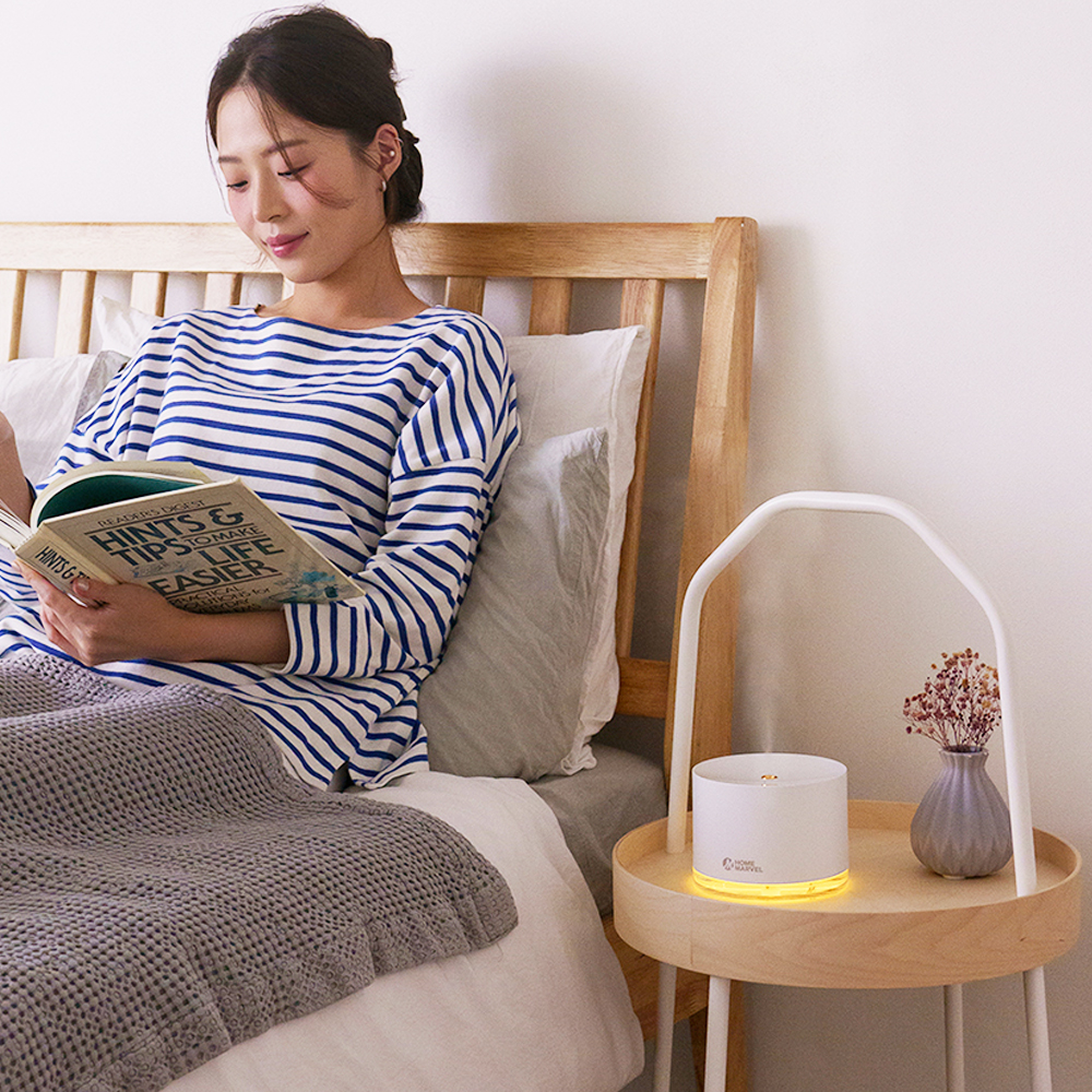 홈마블 소형 사무실 휴대용 가정용 초음파 무선미니가습기 SH20