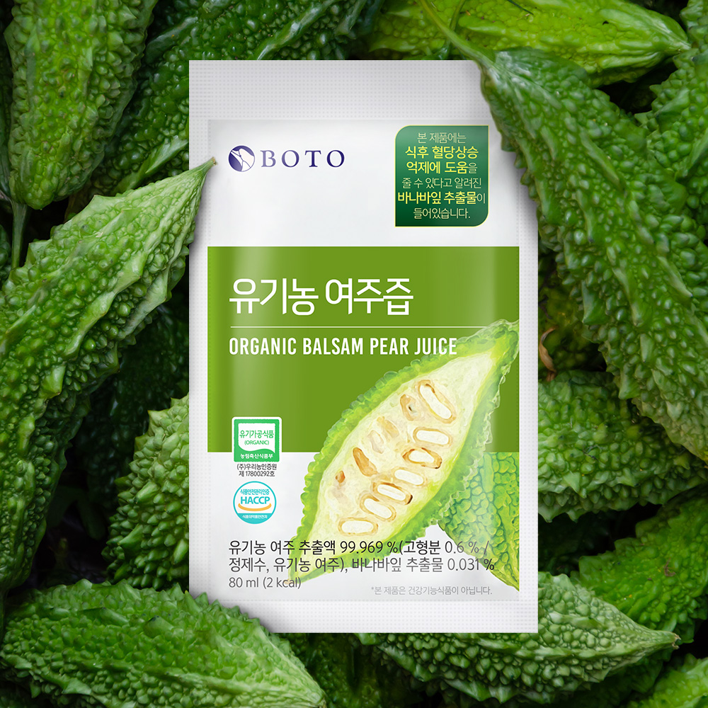 보뚜 유기농 여주즙 실속형 80ml x 100포 - 상세 이미지 4