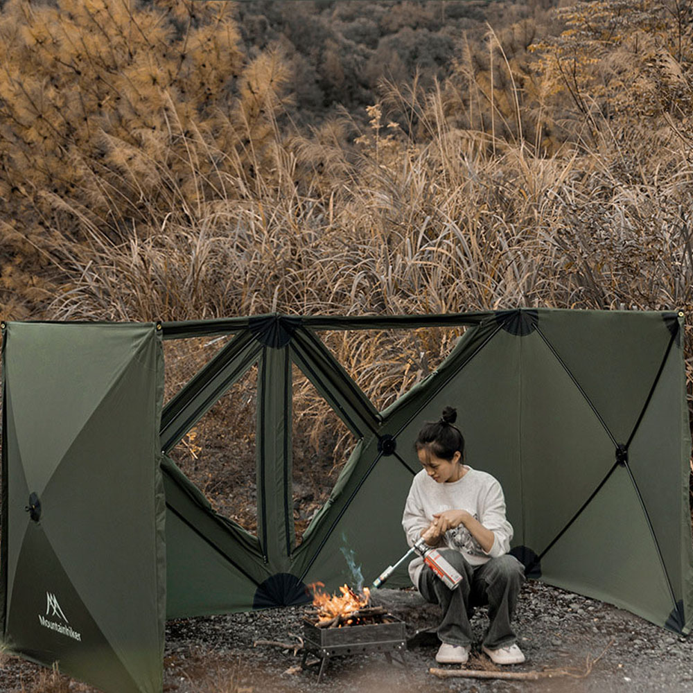 마운틴하이커 윈드스크린 원터치 타프스크린 바람막이 캠핑 텐트 가림막 면 사이드월