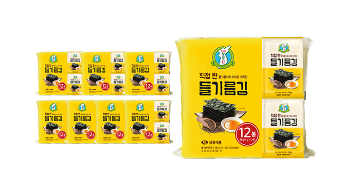 재래 식탁김 성경김 들기름 도시락김 김 추천 김 고르는법