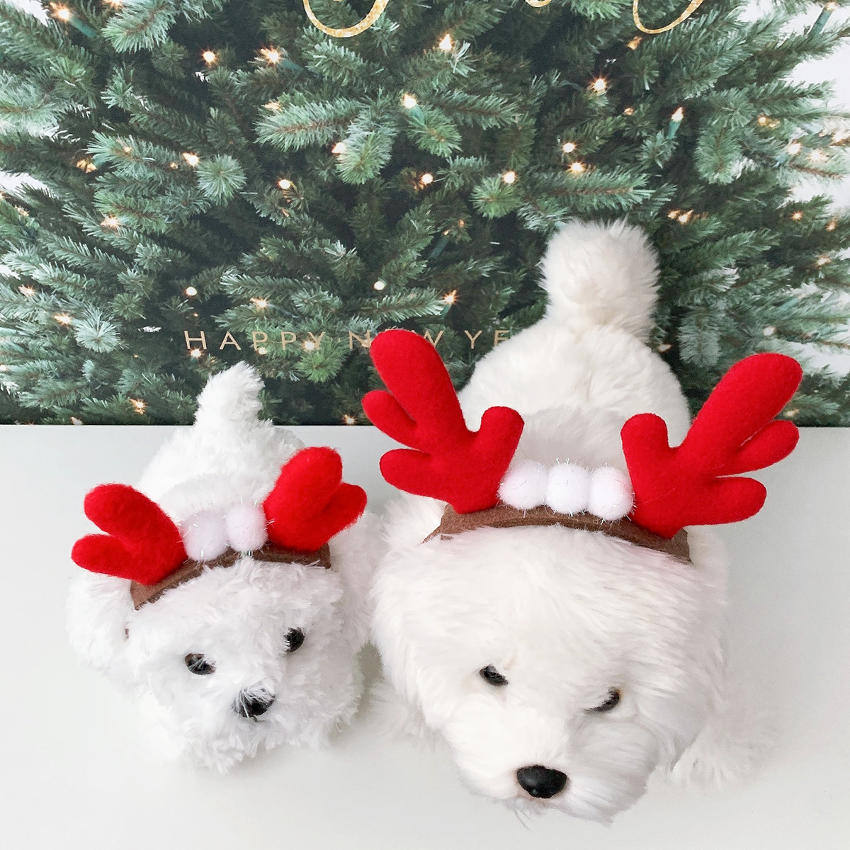 강아지 루돌프밴드 고양이 크리스마스 머리띠