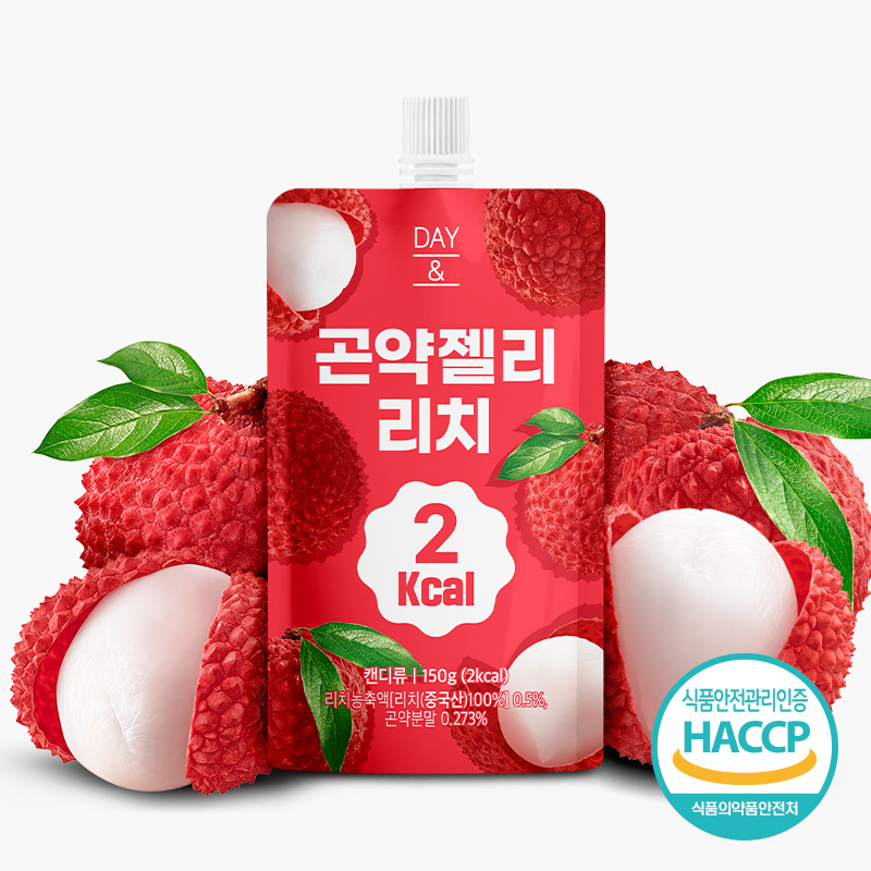 [유기농레몬즙2개 증정] 데이앤 애브리데이팩 곤약젤리 10가지맛 믹스, 150g, 60개 - 상세 이미지 4