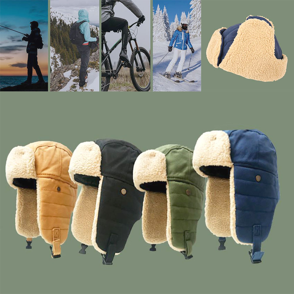 남성 방한 모자 일체형 겨울 남자 마스크 보온 귀달이