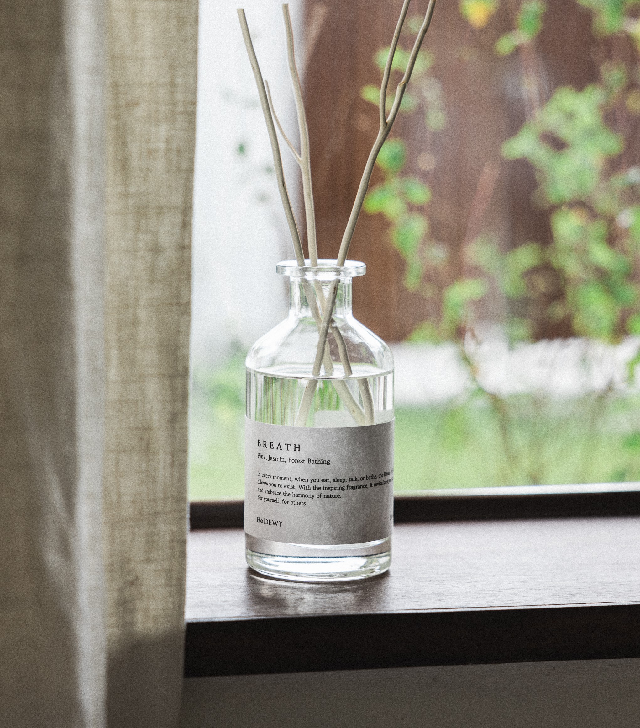 비듀이 디퓨저 피톤치드 실내 방향제 편백나무 사무실 호텔 방 집 브레스 200ml