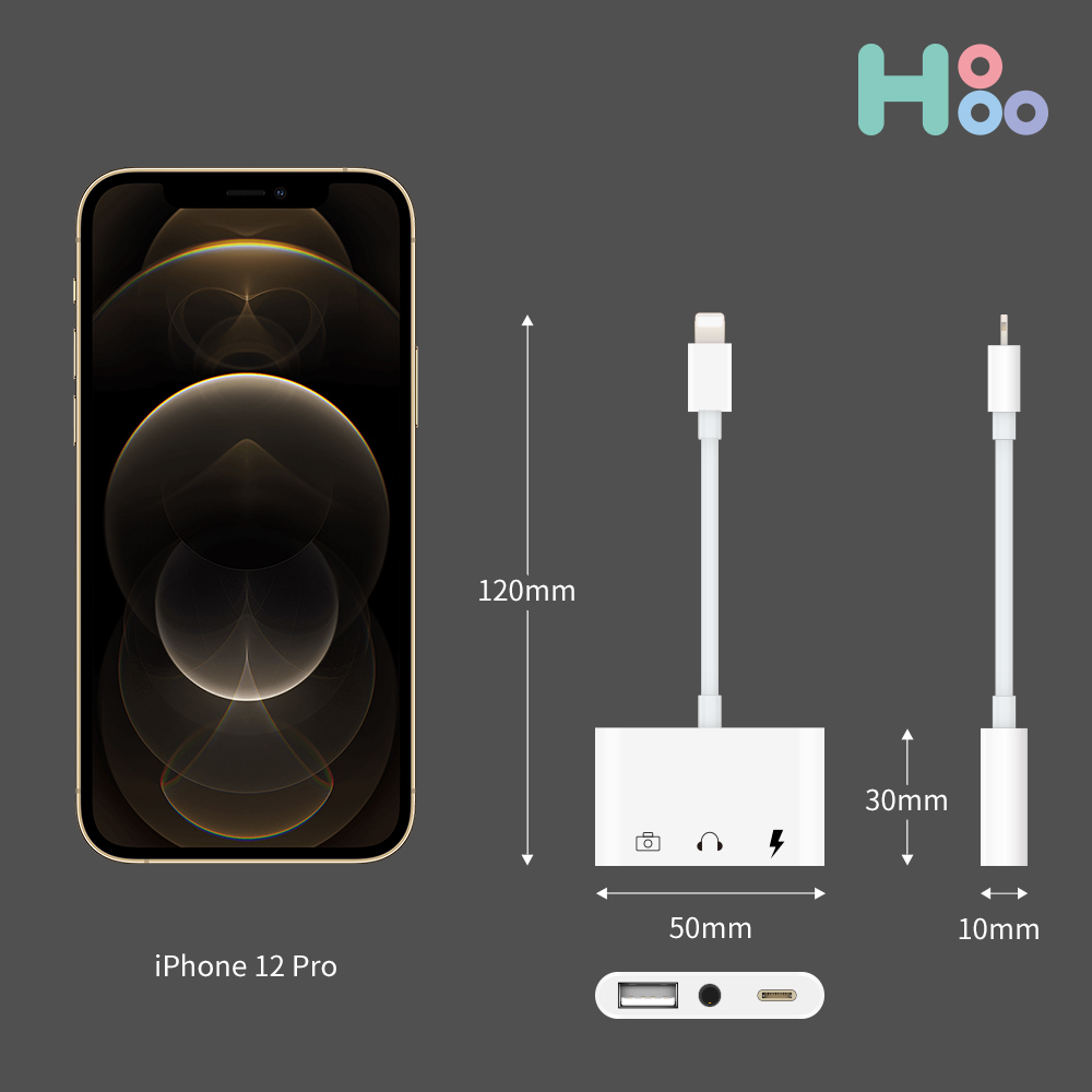 아이폰 USB OTG 이어폰 충전 변환 젠더 017 이미지 8