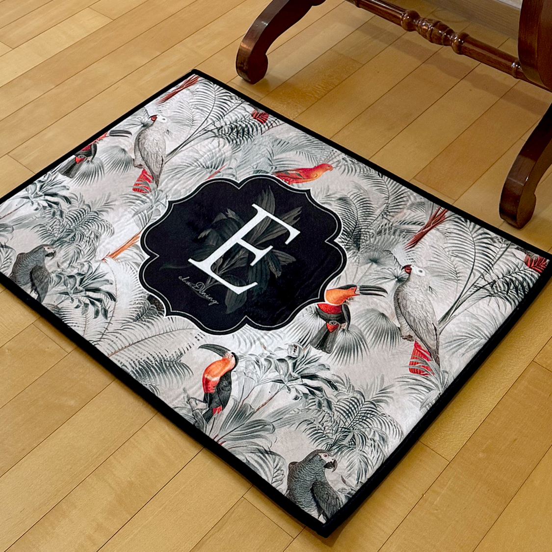 초극세사 발매트 주방매트 욕실매트 포레스트 버즈 엘라다이닝 - 상세 이미지 3