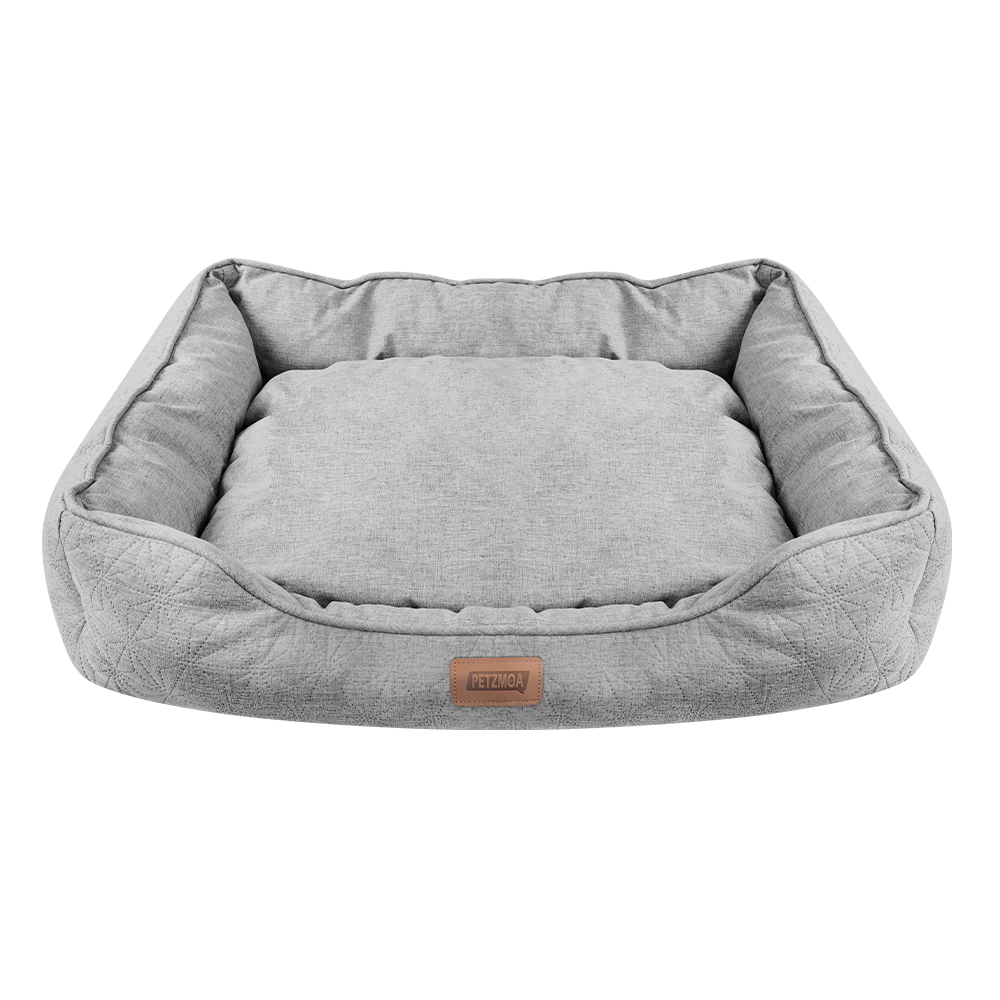 페츠모아 구름방석 초극세사 사각 꿀잠 강아지 쿠션