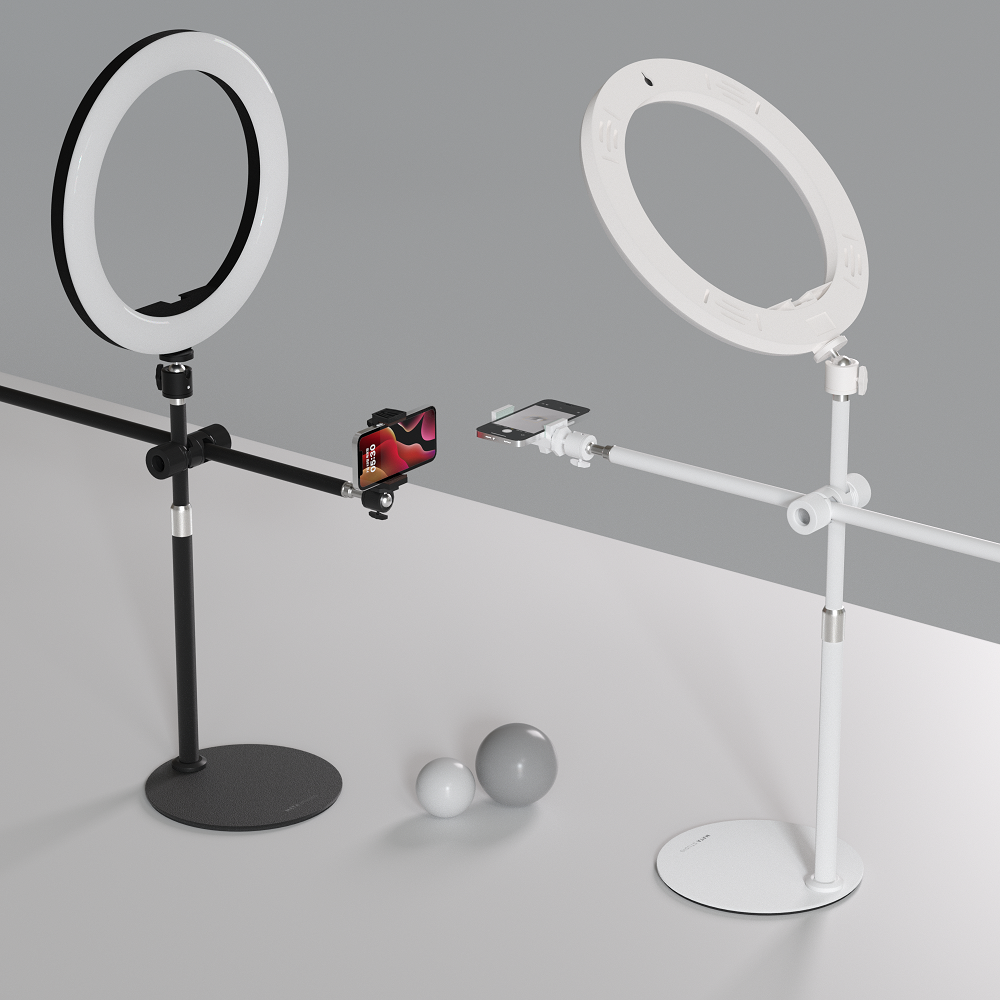 마타스튜디오 TE60A 스마트폰 수직 촬영 거치대 항공샷 탁상용 유튜브 촬영 스탠드