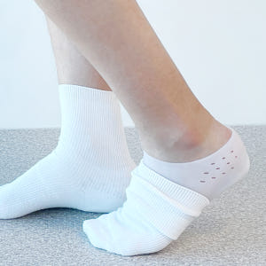 풋인솔 발편한 키높이 양말 뒤꿈치 밴드 깔창 실리콘 3cm 솔직 후기 | 실사용자 리뷰 분석 - 상품 이미지 1