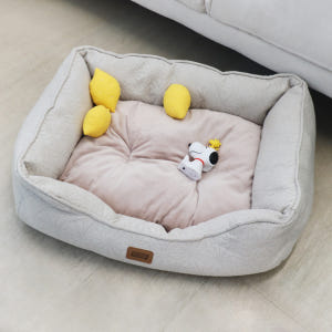 [강아지의 날]페츠모아 구름방석 초극세사 사각 꿀잠 강아지 쿠션 솔직 후기 | 실제 사용자 리뷰 총정리 - 상품 이미지 3