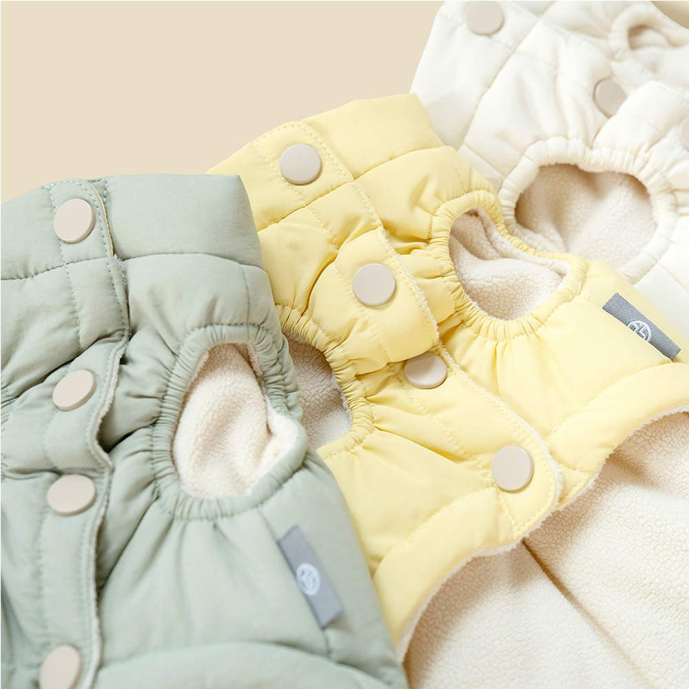 강아지 패딩 조끼 겨울옷 강아지옷 아루패딩조끼