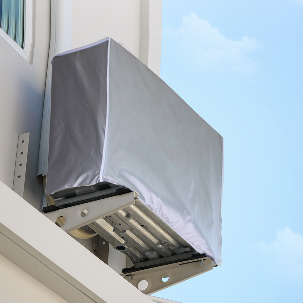 완전방수 에어컨 실외기 커버 소형 방수 절전 보호 가림막 차양막 덮개