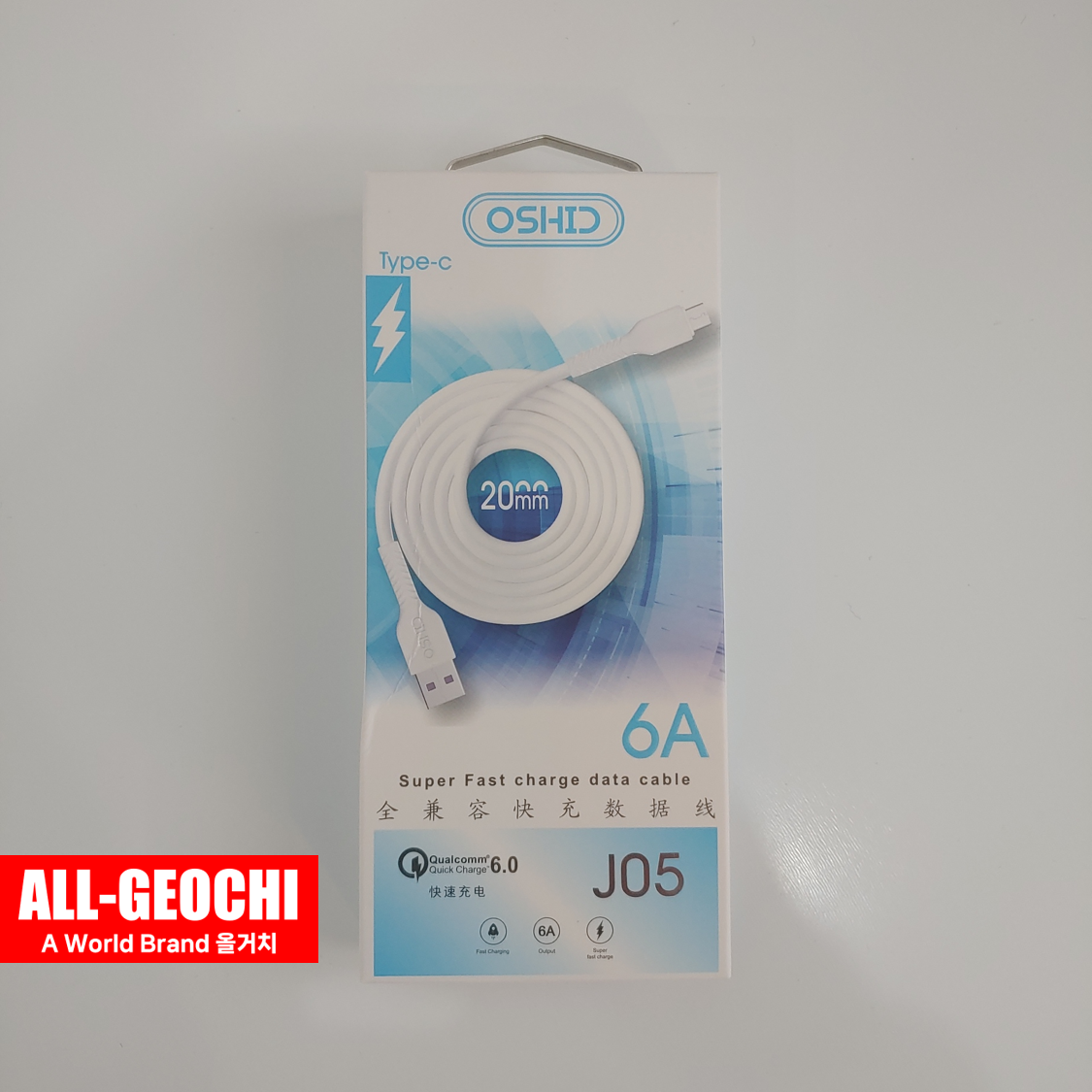 USB 마이크로5핀 6A 고속충전 케이블 2M 데이터전송 이미지 7