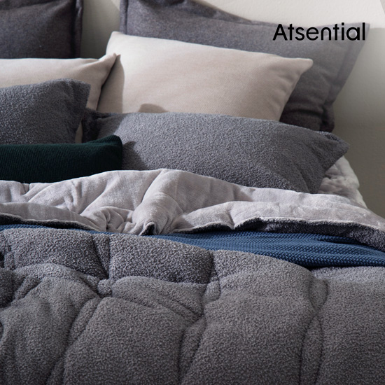 포근한이불 뽀글이 부클레 베딩풀세트 (이불+패드+베개커버)