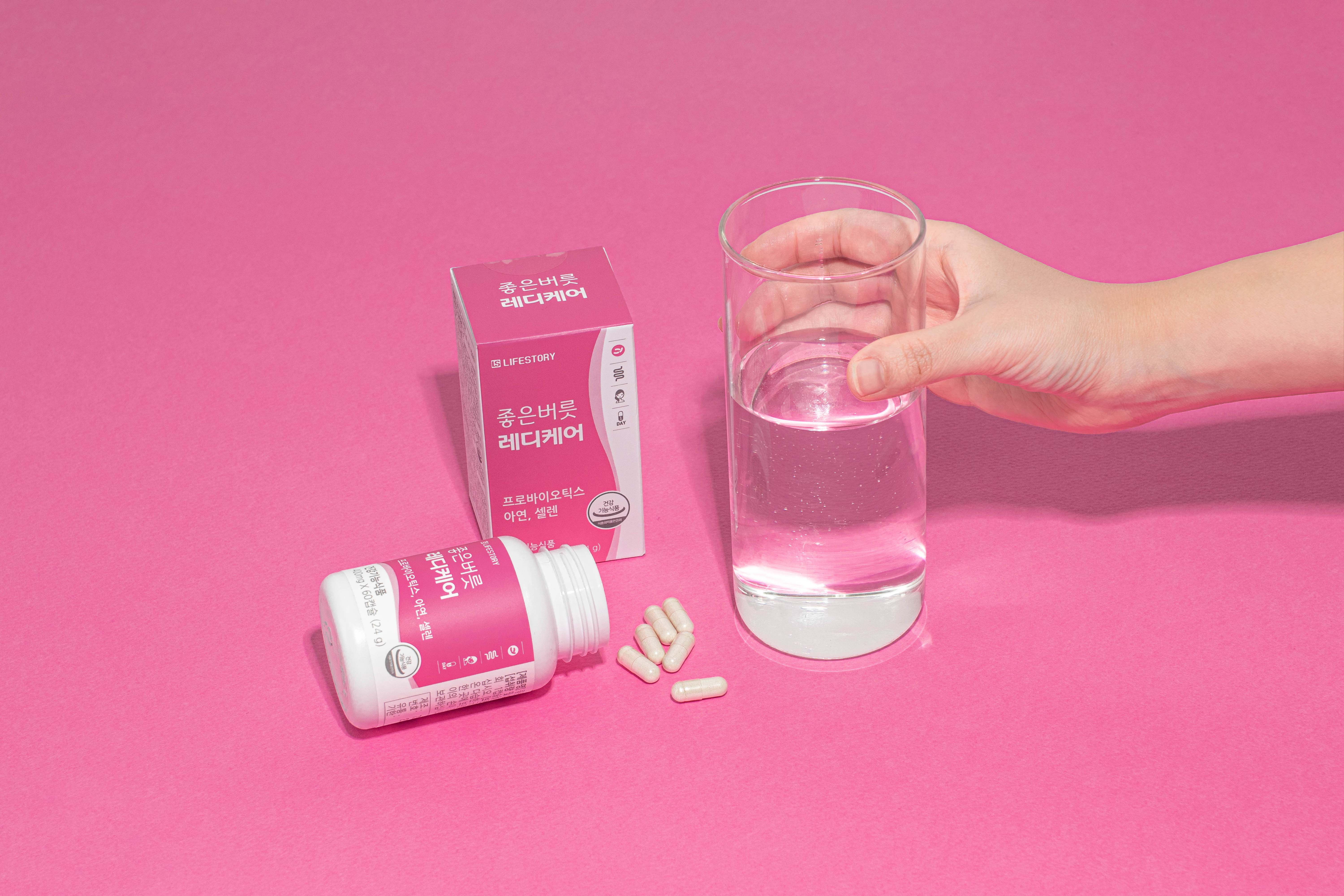 좋은버릇 레디케어 질 유래 유산균 60캡슐 여성 임산부