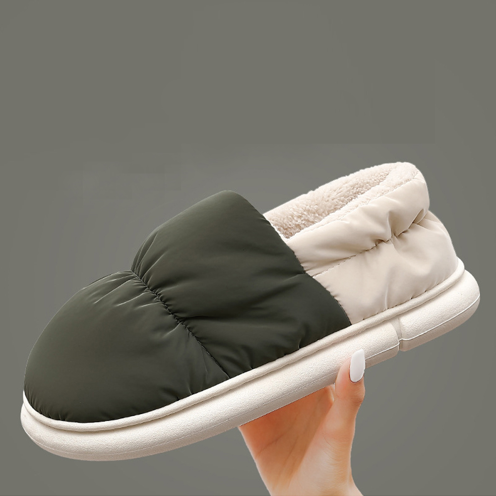 패딩 슬리퍼 방한 사무실 겨울 양털 털