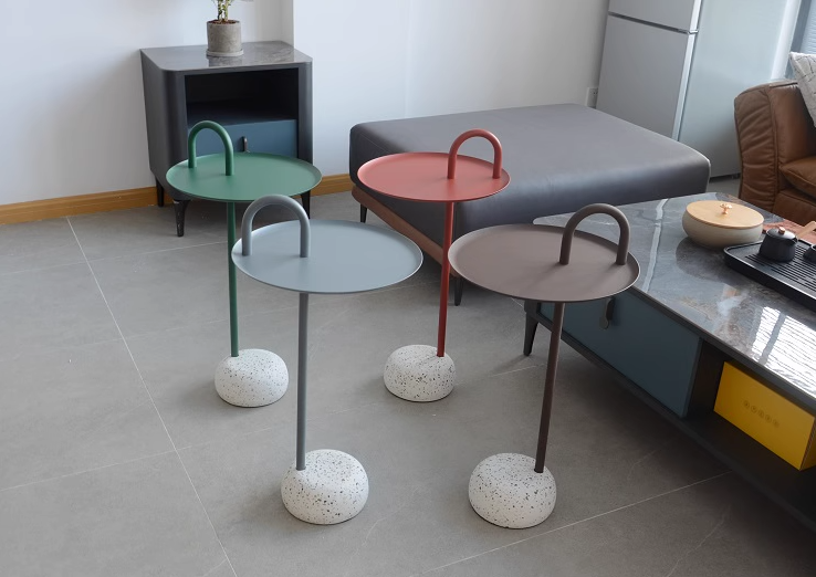 보울러 사이드 침대 소파 간이 테이블 커피 티테이블