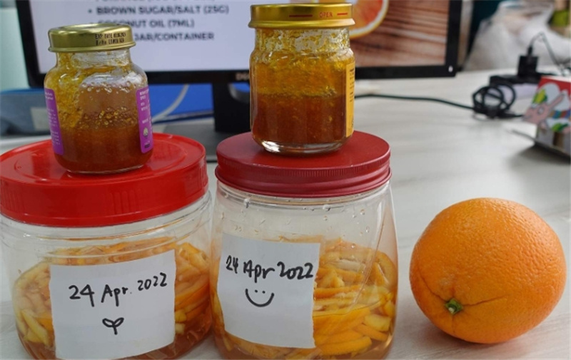 싱가포르 오렌지 껍질 업사이클링 원데이 클래스 by The Sustainability Project 이미지 3