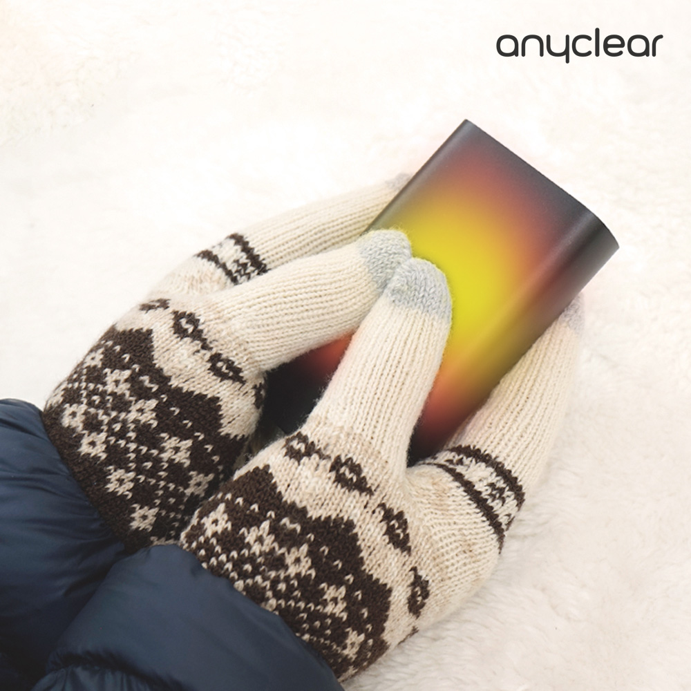 애니클리어 고속충전 휴대용 전기 손난로 10,000mAh 대용량 보조배터리 PDB-HOT1