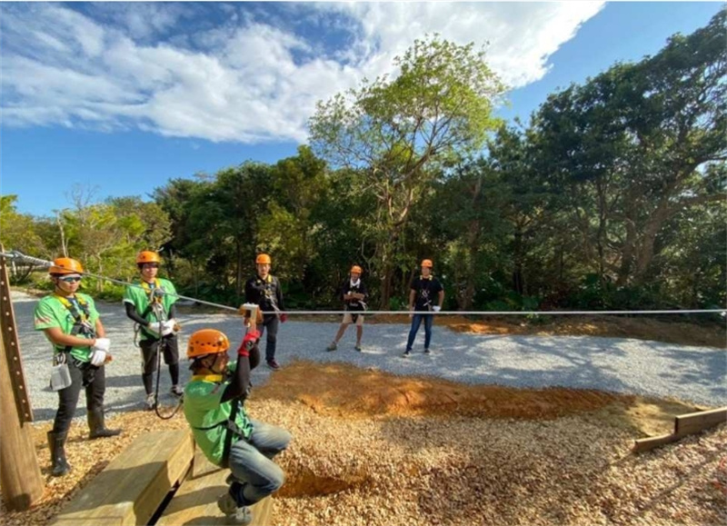 일본  오키나와 얀바루 짚라인 어드벤처 짚라인 체험 예약 얀바룬차 히가시무라 점(오키나와현 북부 얀바루 숲/액티비티) 이미지 2