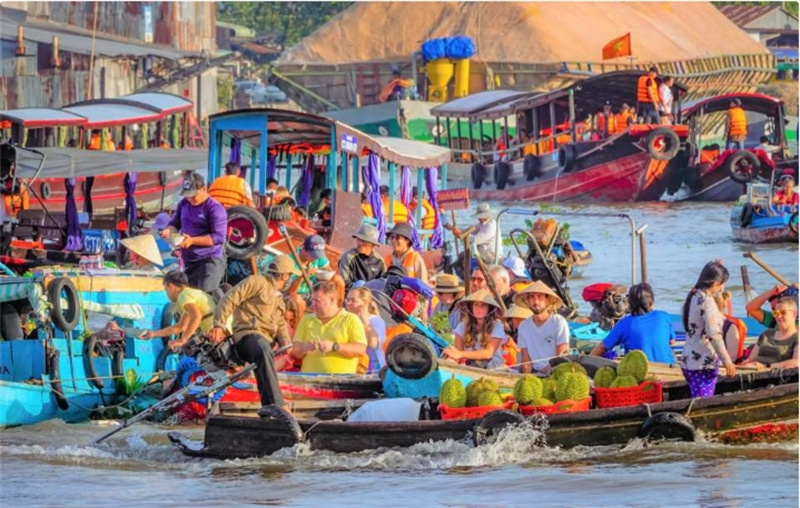 1박 2일 투어 | Sa Dec - Can Tho - My Tho - Ben Tre: Hung Thy Flower Village 이미지 4