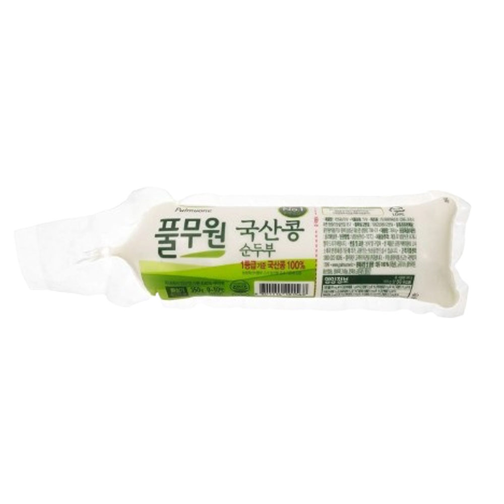 풀무원 국산콩 우리콩 순두부 350g 찌개 라면 연두부 뚝배기 - 상품 이미지