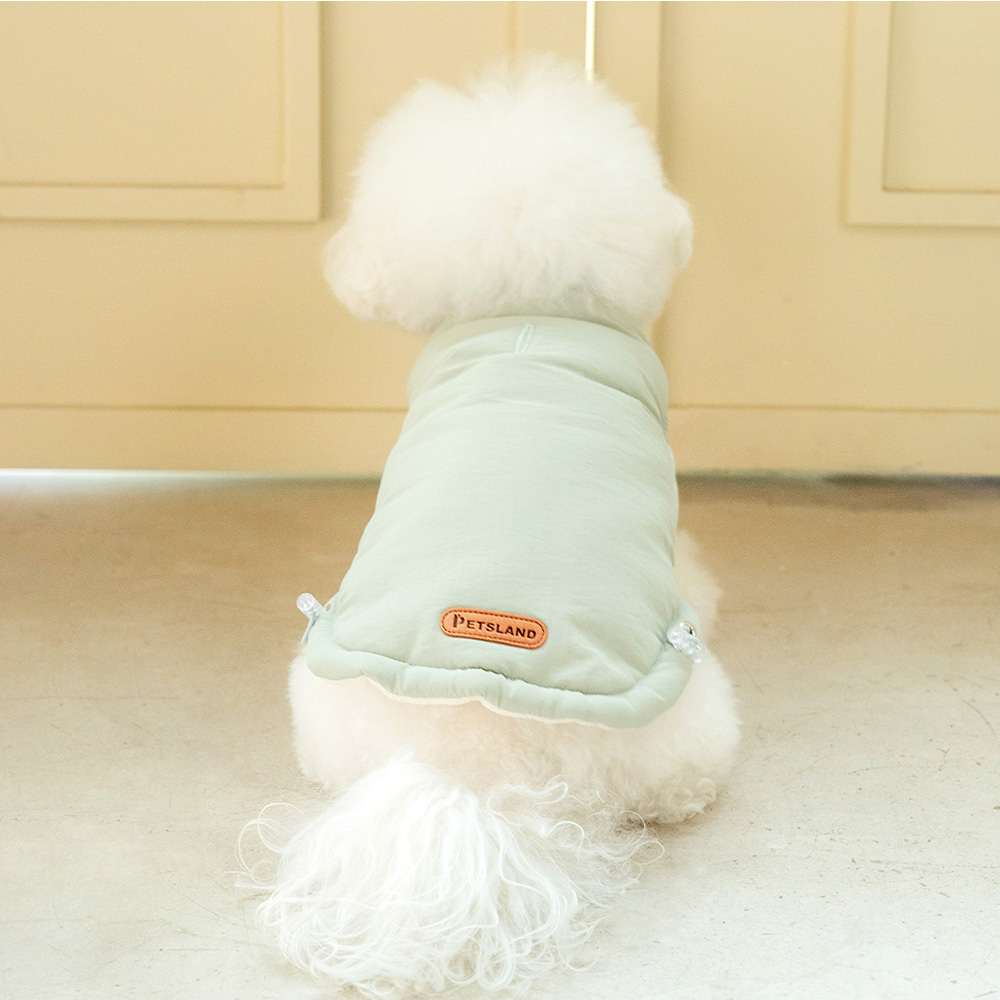 강아지 패딩 조끼 겨울옷 강아지옷 아루패딩조끼