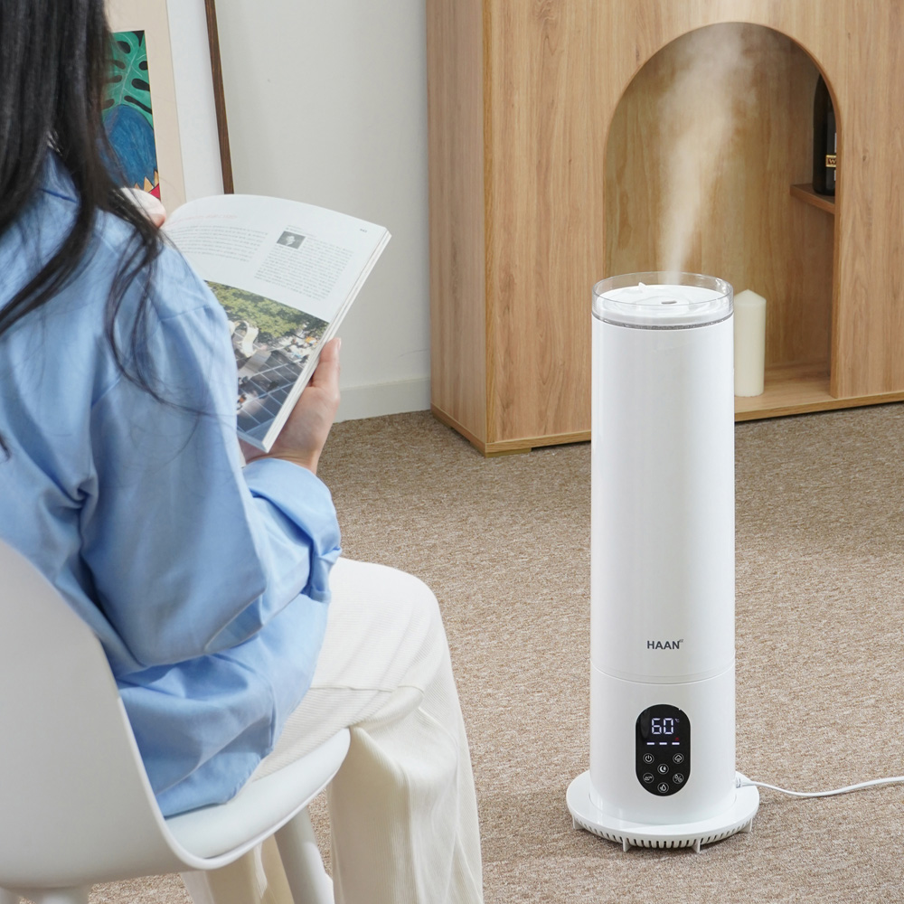48시간 연속 가습기 UV살균 대용량 복합식가습기 신생아 아기 자동습도조절 HD100A