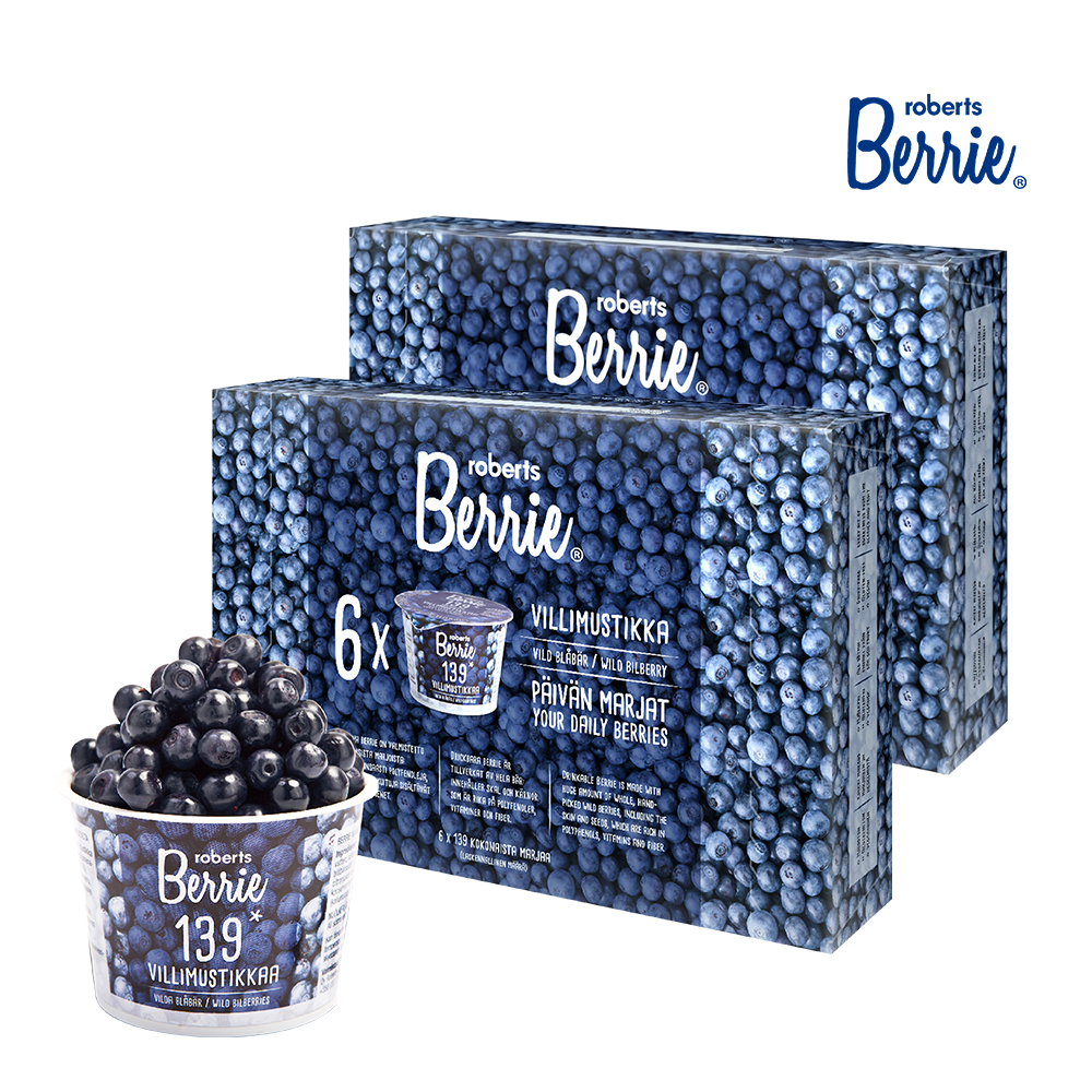 로버츠베리에 빌베리 2box(100ml x 12팩) - 상세 이미지 2