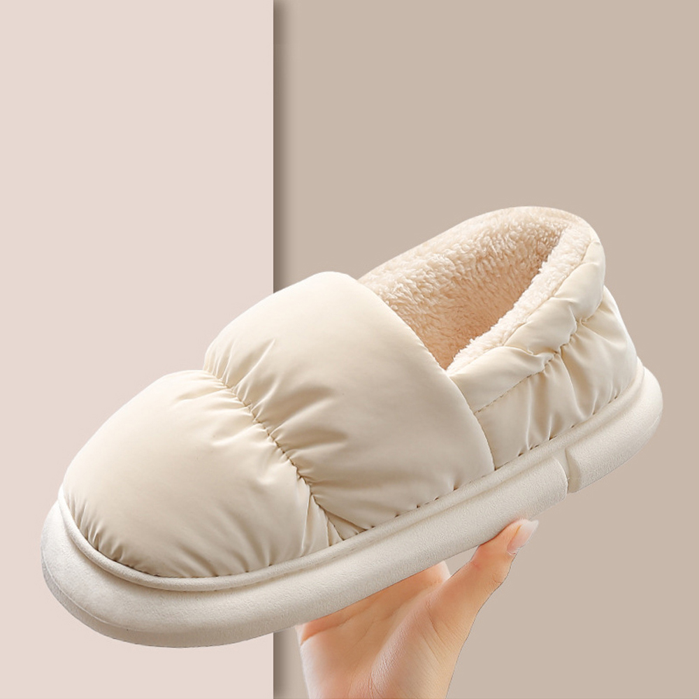 패딩 슬리퍼 방한 사무실 겨울 양털 털