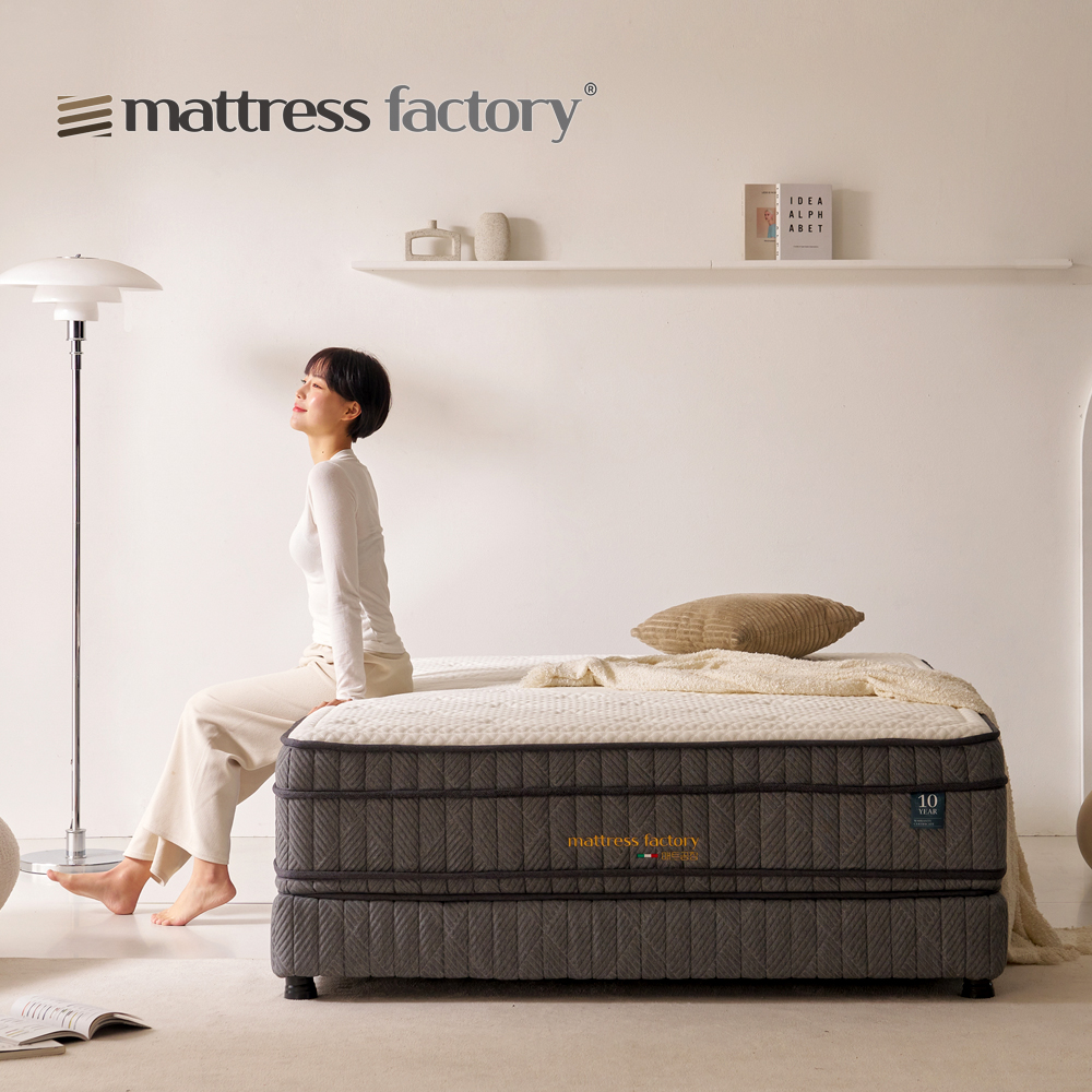 공장이 직접 판매 하는 매트리스 허리에 좋은 숙면 침대 실버 미디엄하드 S(싱글)