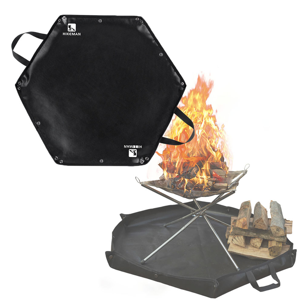 BP 방염매트 화로대 화목난로 방염포 캠핑 장작 화로 육각 S