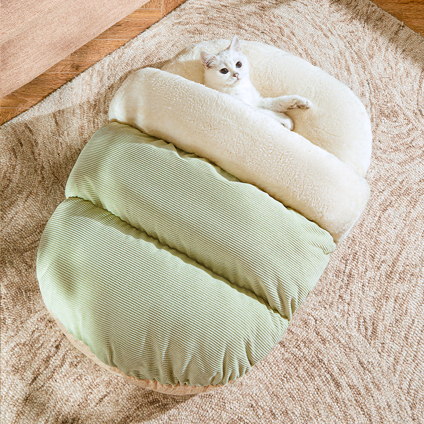 고양이방석 강아지방석 애견 이불 포켓 침낭 M