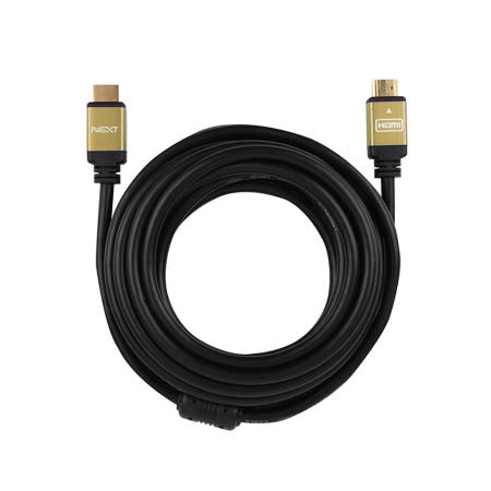 ㈜이지넷유비쿼터스 현지 공장 넥스트유 2005UHD4K 골드 4K 60Hz HDMI 2.0 케이블 5M / 컴퓨터 PC 노트북 셋탑 플스5 TV 모니터 프로젝터