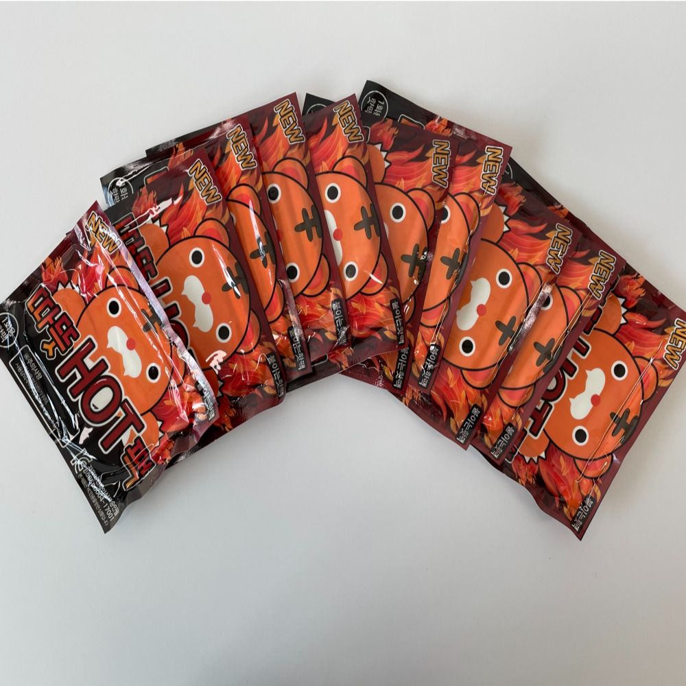 붙이는핫팩 군대 군용 미니 포켓용 핫팩 일회용 손난로 10개