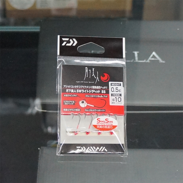 다이와 월하미인 SW 라이트 야광 볼락 아징 전갱이 지그헤드 SS