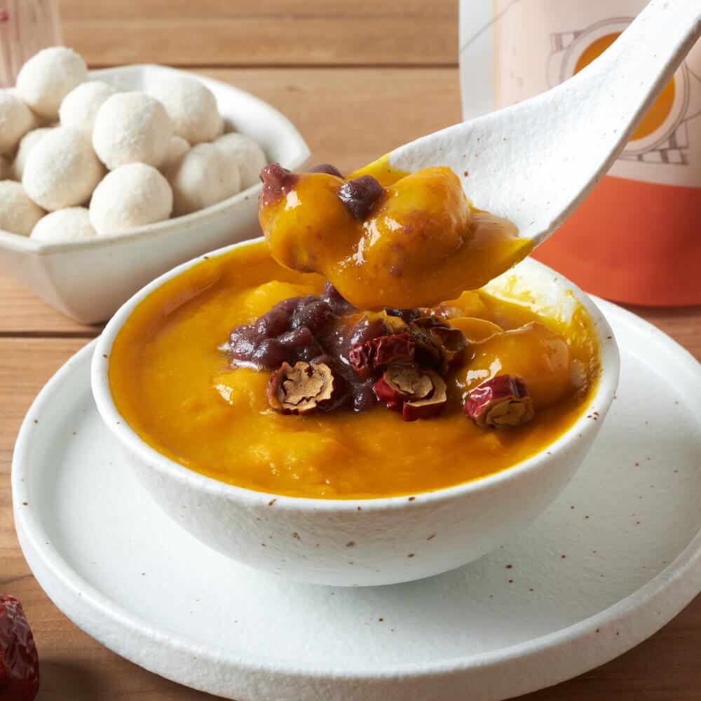 싸리재 호박죽 재료 [ 단호박퓨레 2봉+새알심 1팩 만들기세트 ] 간편하게 만드는 영양죽