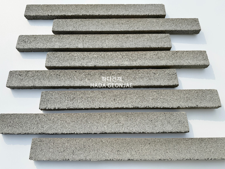 디자인 모노타일 500x50x20T 베이비블랙 / 하다건재 롱브릭타일