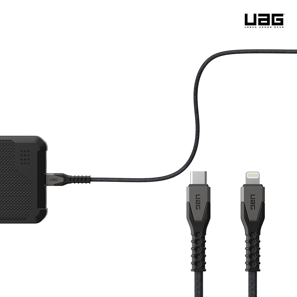 UAG 케블라 C to 라이트닝 30W 1.5m 고속충전 케이블 - 상세 이미지 3