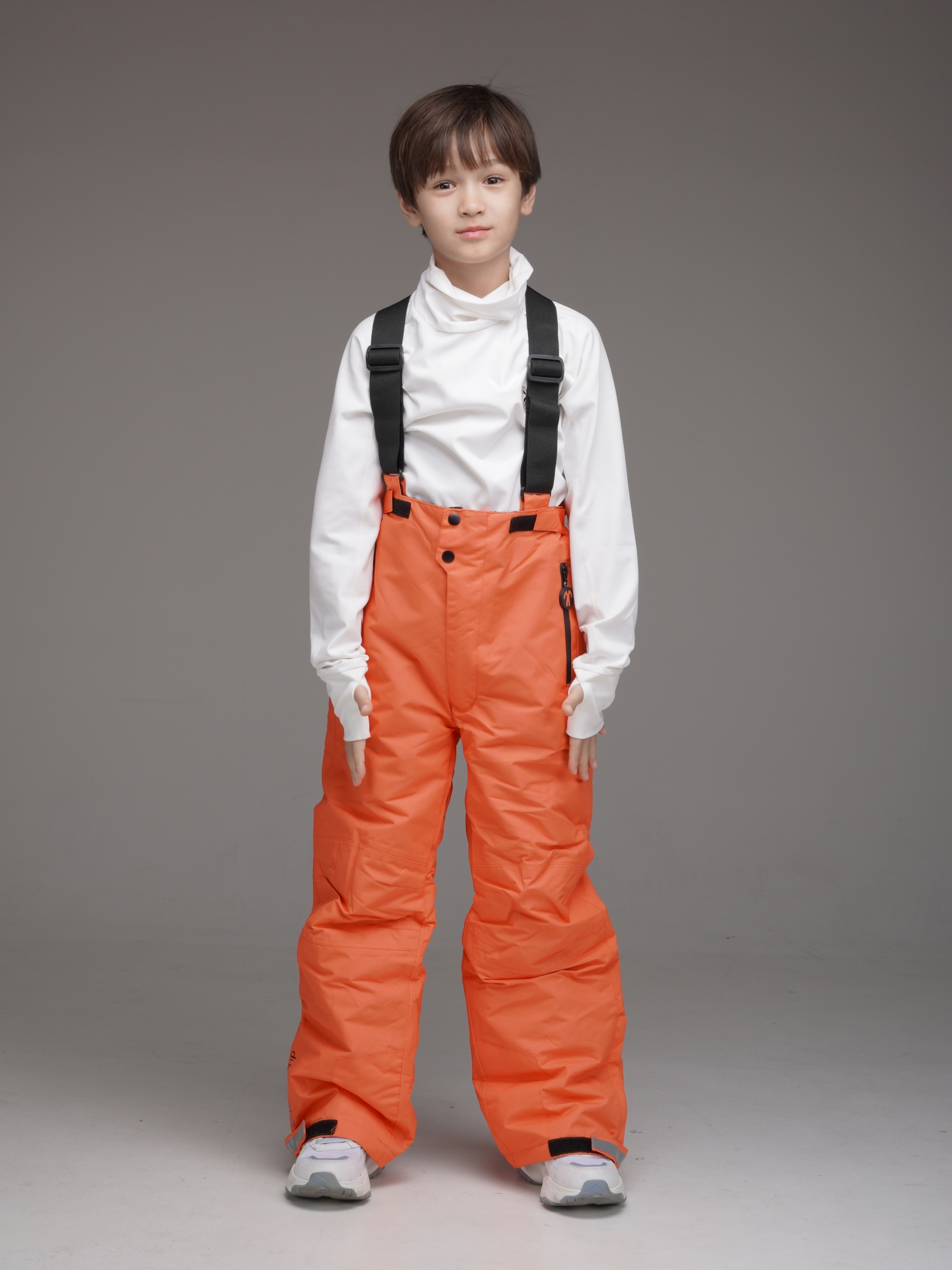 데이빗앤케이트 주니어 아동 여아 남아 초등학생 스키바지 ORANGE - 상품 이미지