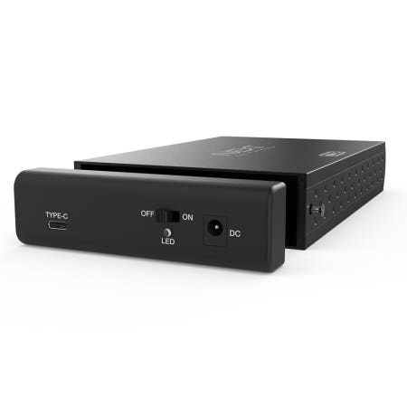 넥스트유 351TCU3 5Gbps 3.5형 (8.89cm) USB3.1 Gen1 C타입 HDD 외장하드 케이스 외장케이스 / 20TB 지원