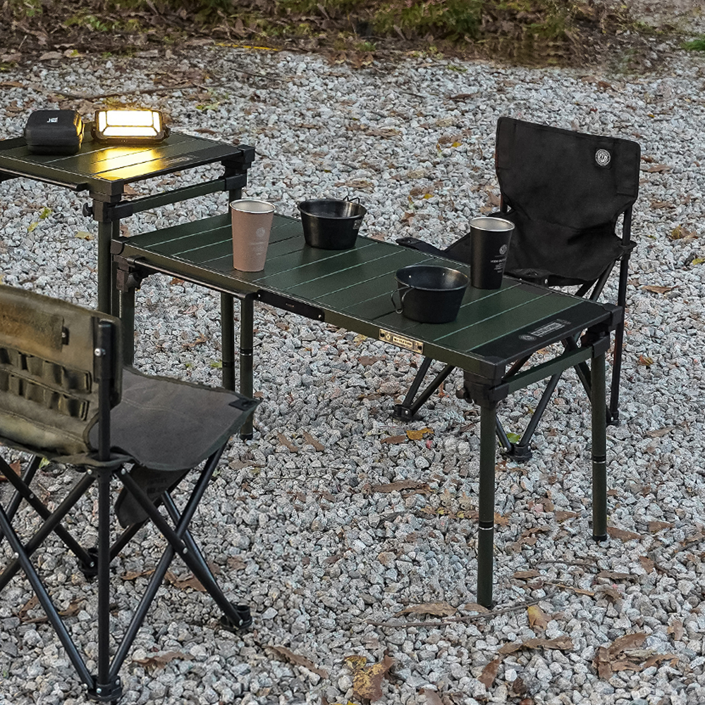 카즈미 필드 탑 IGT테이블 높이조절 경량 캠핑테이블
