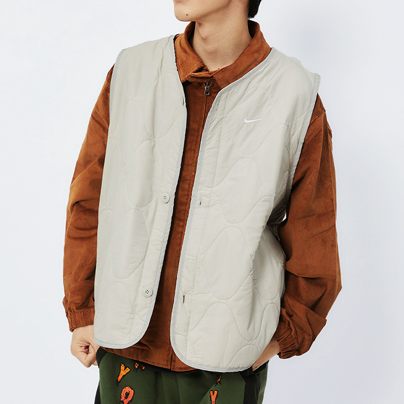 나이키 패딩조끼 스우시 퀄티드 베스트 데일리룩 남자 경량패딩 조끼 남성깔깔이 골프조끼 이미지 6